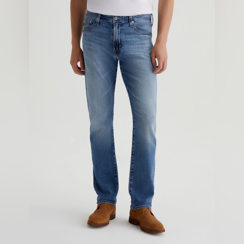AG Adriano Goldschmied Mens Everett Slim Straight Jean Size 42x34 - Picture 2 of 13